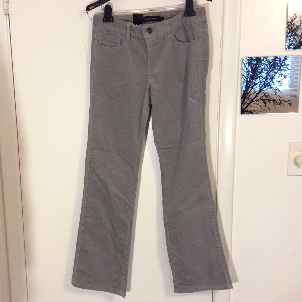 🆕Calvin Klein Jeans Gray Bootcut Corduroy Pants - Picture 2 of 7